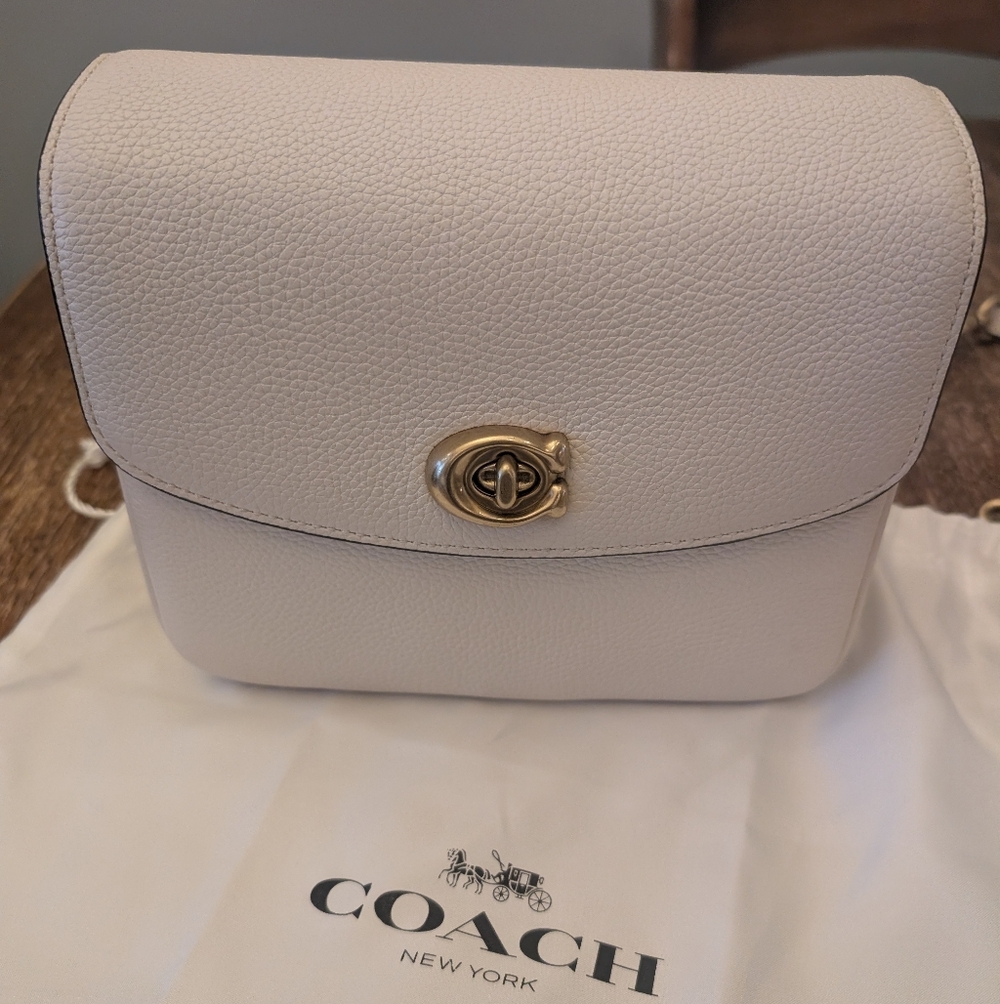 Coach White Cassie 19 Bag